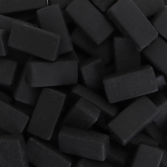 Mosaic Tile Pieces 0.8" - Obsidian - Matte