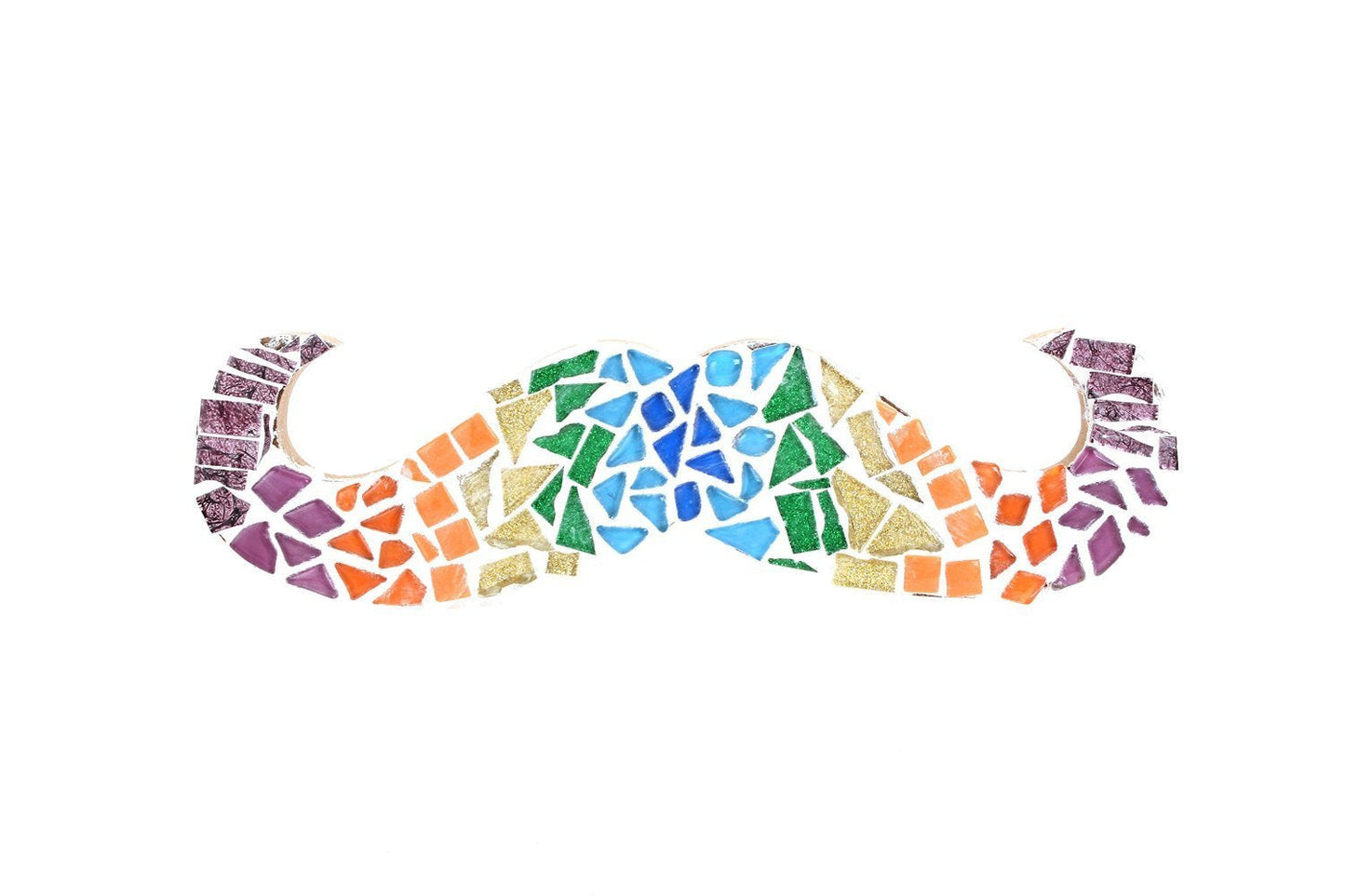 Light Blue Smooth Mosaic Pieces