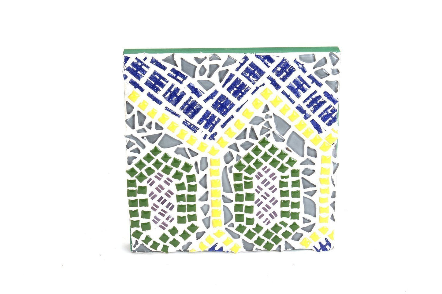 Dark Blue Mosaic Tile - 3/4 Inch