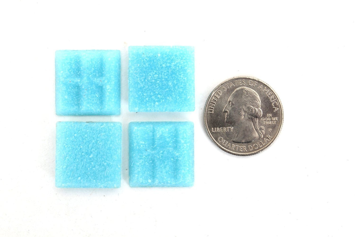 Light Blue Mosaic Tile - 3/4 Inch