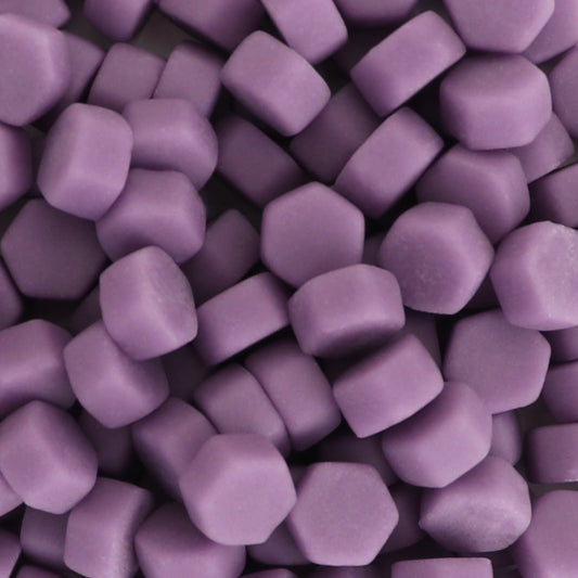 Dark Orchid Matte Hexagon Mosaic Tile