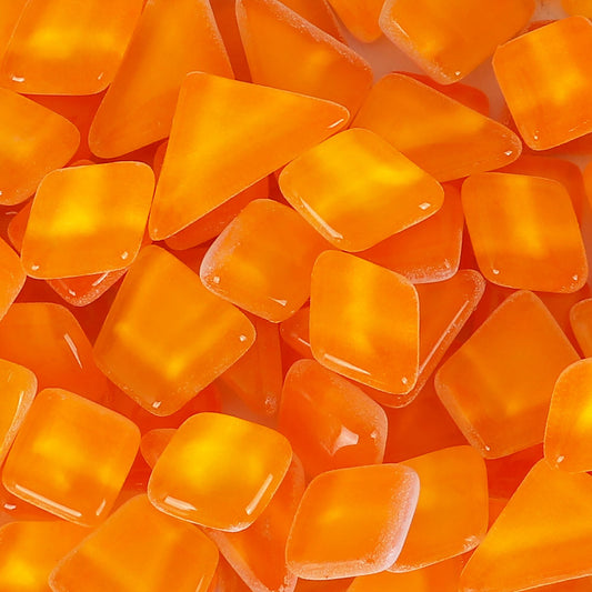 Glow in the Dark Mosaic Tiles - Orange