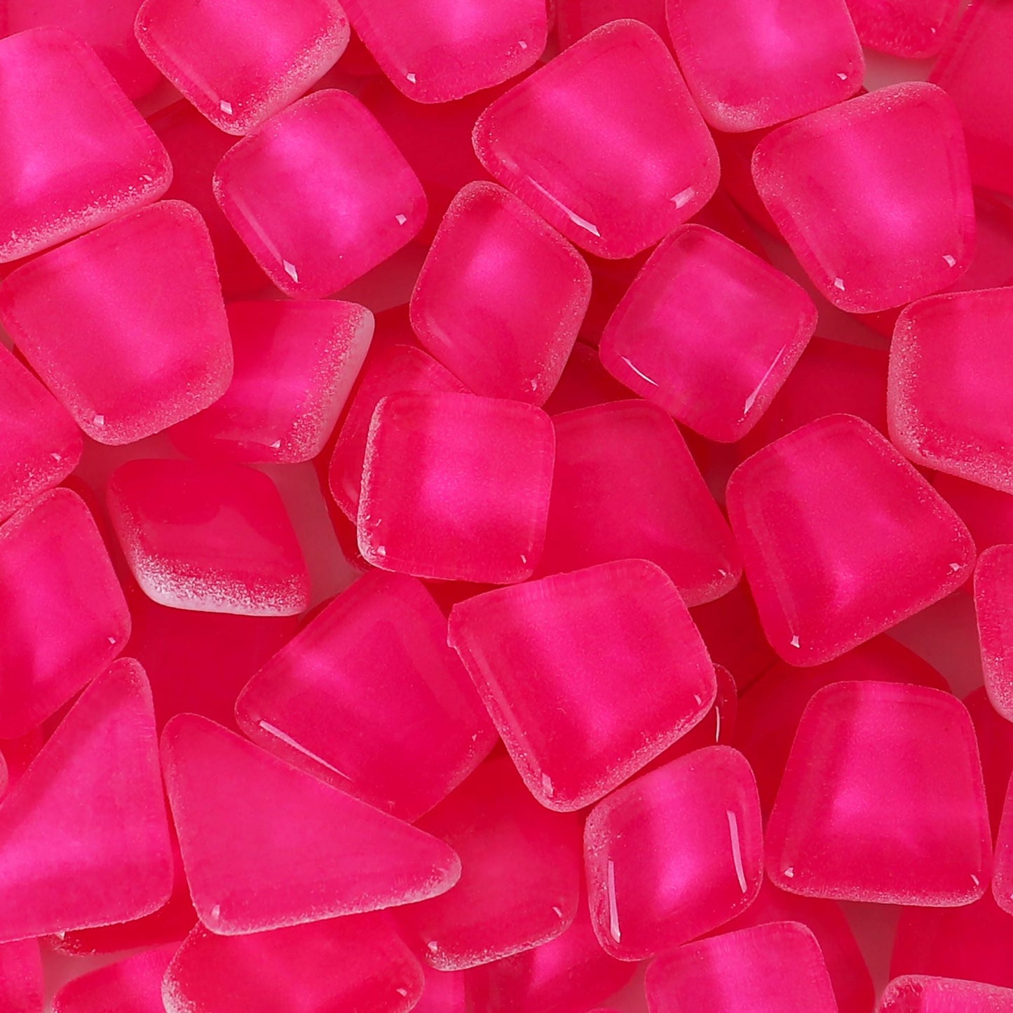 Glow in the Dark Mosaic Tiles - Pink