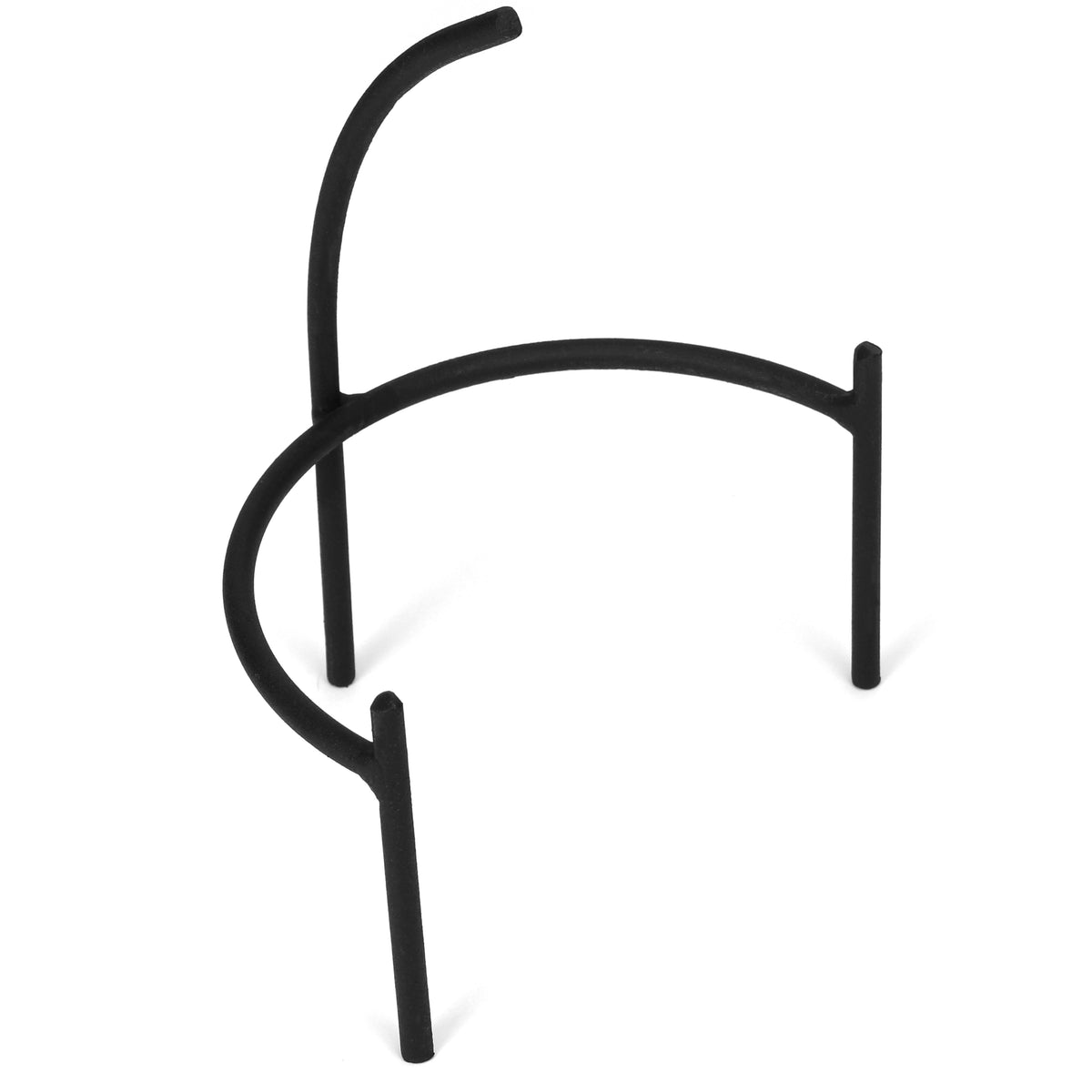 Medium Round Black Metal Display Stand