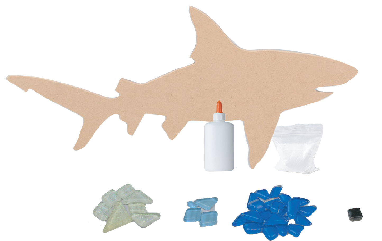 Reginald The Shark Mosaic Kit