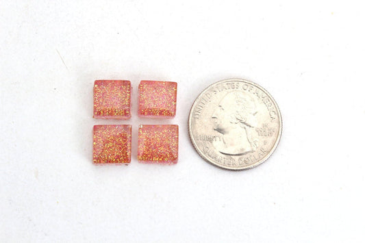 Bubblegum Glitter Tile 10 mm