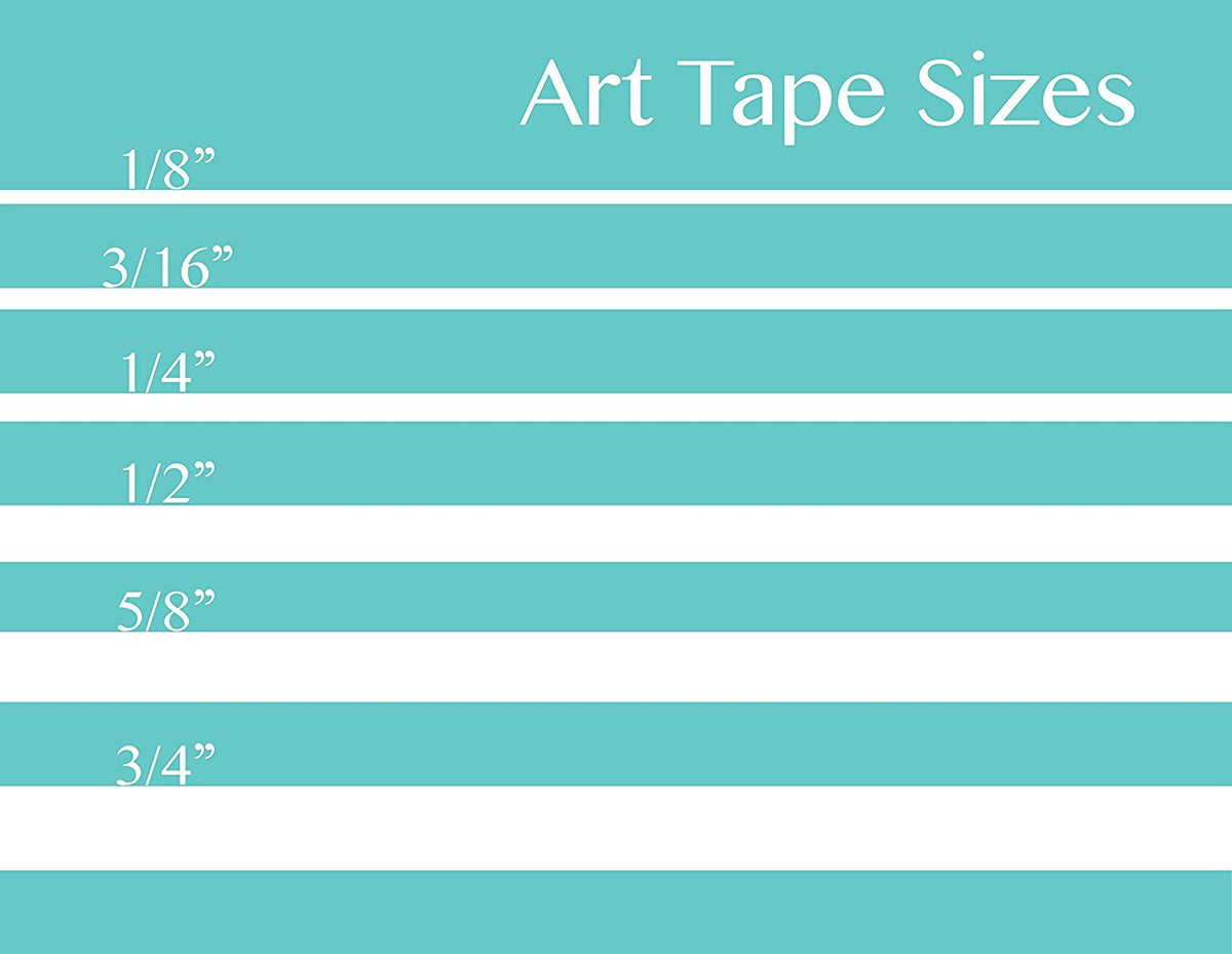 3/4 Inch Art Tape - Professional Masking Tape