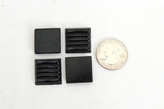 Black Mosaic Tile - 3/4 Inch