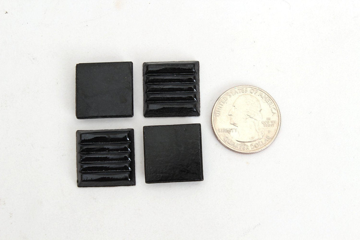 Black Mosaic Tile - 3/4 Inch