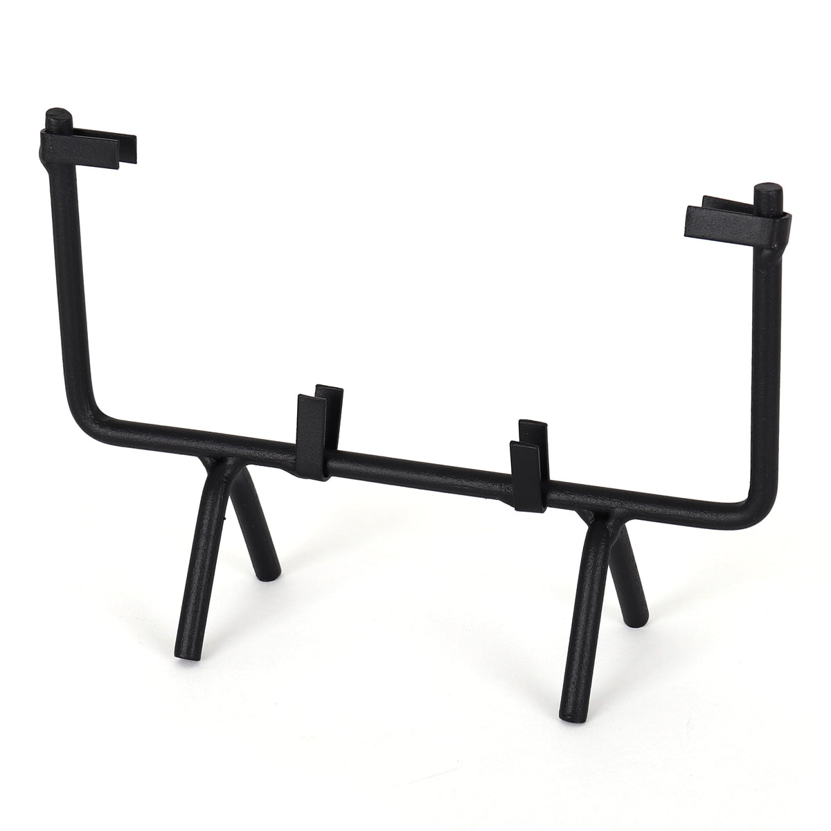 6" Square Black Metal Art Display Stand