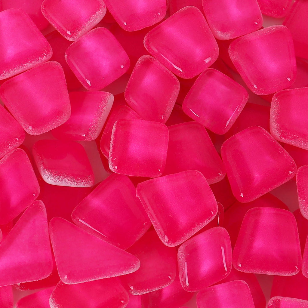 Glow in the Dark Mosaic Tiles - Pink