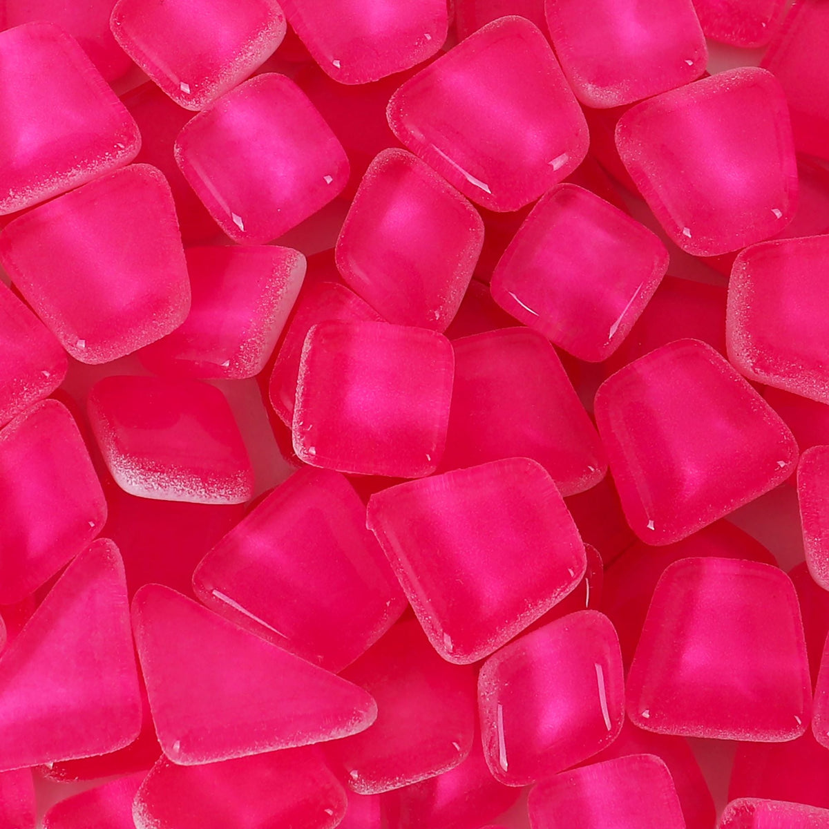 Glow in the Dark Mosaic Tiles - Pink
