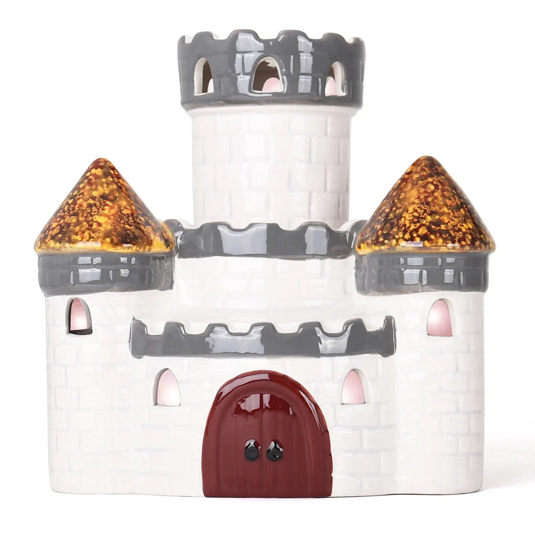 Lighted Ceramic Christmas Castle