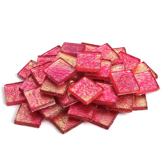 Strawberry Foil Tile 20mm