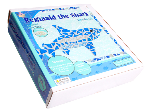 Reginald The Shark Mosaic Kit