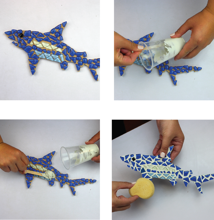 Reginald The Shark Mosaic Kit